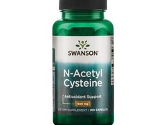 N-Acetil Cisteina NAC 600 mg 100 Capsule, Swanson